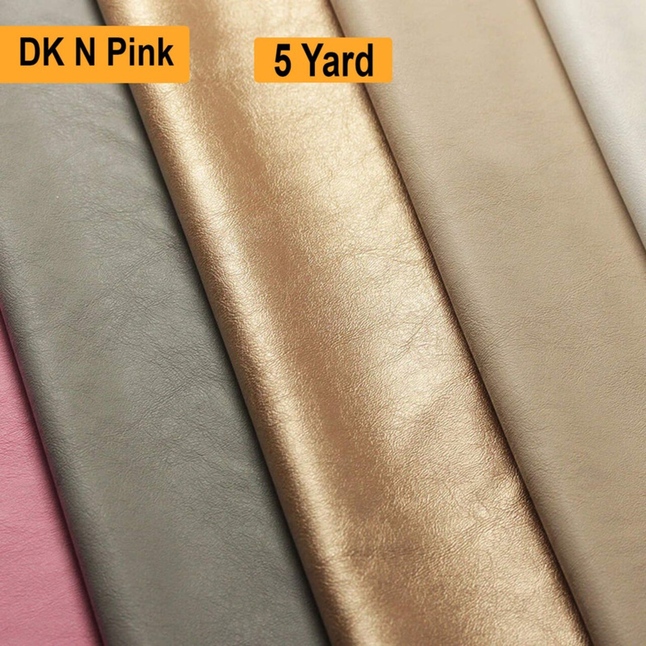 Ricco Leather High Quality Solid Leather Look Poly Fabric